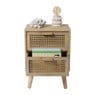 Webbing Java kast met 2 laden - 56x40x31 cm