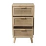 Webbing Java kast met 3 laden - 73x40x31 cm