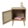 Webbing Java nachtkastje met deur - 56x45x31 cm