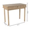 Bureau Uppsala - naturel - 76x90x50 cm