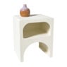 Nachtkastje Fleur - wit - 48.5x39.5x35 cm