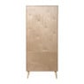 Vakkenkast Java met deuren - bruin - 170x70x33.5 cm