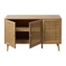 Webbing dressoir Batavia - bruin - 70x120x39 cm