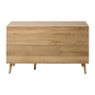 Webbing dressoir Batavia - bruin - 70x120x39 cm