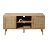 Webbing tv-meubel Batavia - bruin - 56.5x120x39 cm
