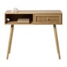 Webbing sidetable Batavia - bruin - 81x100x30 cm