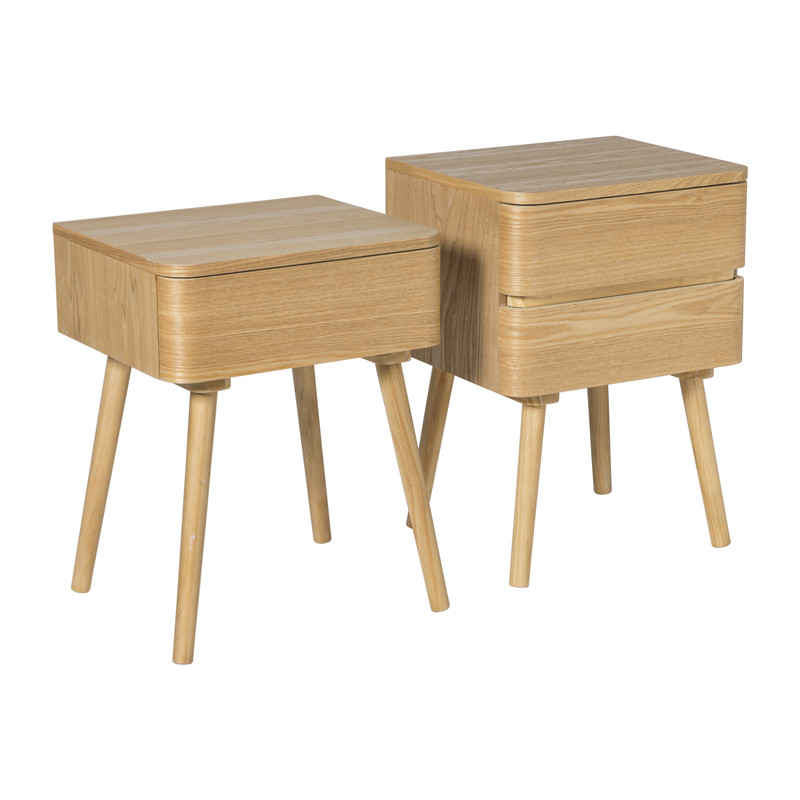 Ladekast Trondheim - 2 lades - 55x40x34 cm