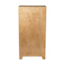 Webbing kast Bandung hoog - bruin - 140x70x40 cm