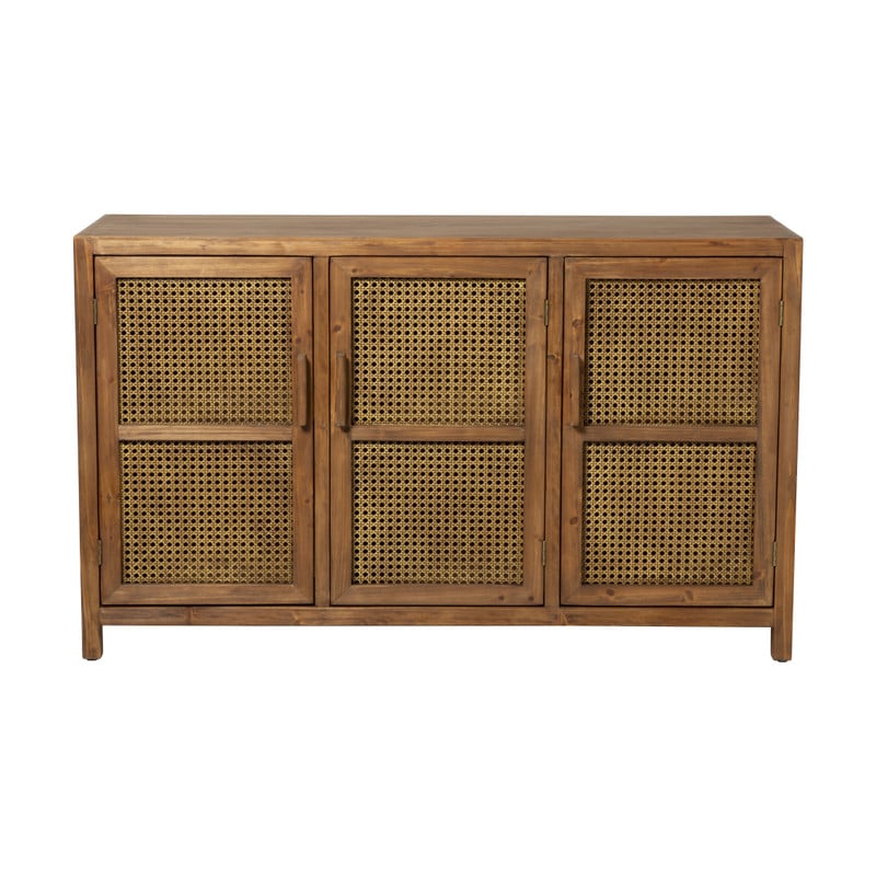 Webbing dressoir Bandung - bruin - 72x120x40 cm