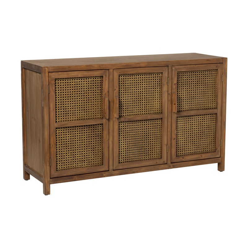 Webbing dressoir Bandung - bruin - 72x120x40 cm
