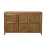 Webbing dressoir Bandung - bruin - 72x120x40 cm