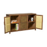 Webbing dressoir Bandung - bruin - 72x120x40 cm