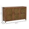 Webbing dressoir Bandung - bruin - 72x120x40 cm