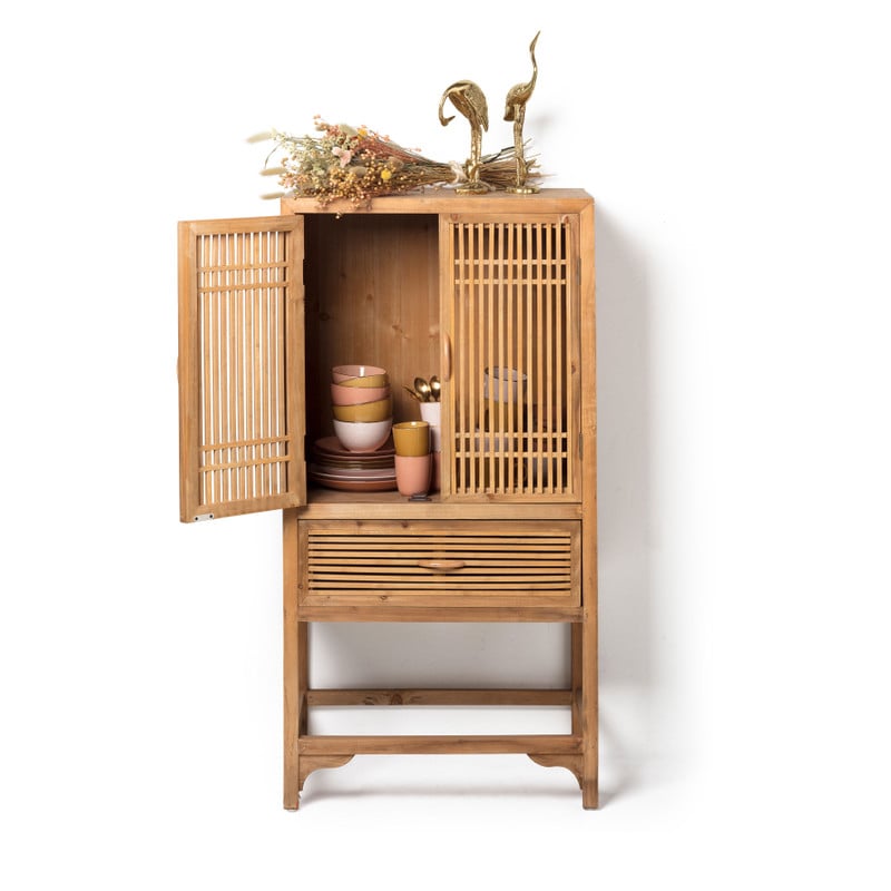 Kast Tokyo met 2 deuren en 1 lade - 120x62x37 cm