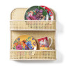 Webbing wandrekje - met 2 planken - 40x10x45 cm 