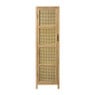 Webbing kast smal Bandung - naturel - 160.5x45x40.5 cm
