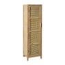 Webbing kast smal Bandung - naturel - 160.5x45x40.5 cm