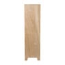 Webbing kast smal Bandung - naturel - 160.5x45x40.5 cm