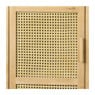 Webbing kast smal Bandung - naturel - 160.5x45x40.5 cm