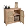 Webbing kast Bandung - naturel - 72x80.5x39 cm