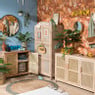 Webbing kast Bandung - naturel - 72x80.5x39 cm