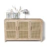 Webbing dressoir Bandung - naturel - 72x120x40 cm