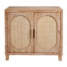 Jute kast Jogya - 2 deuren - 80x40x65 cm