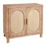 Jute kast Jogya - 2 deuren - 80x40x65 cm