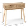 Webbing side table - 2 laden - 77x80x35 cm