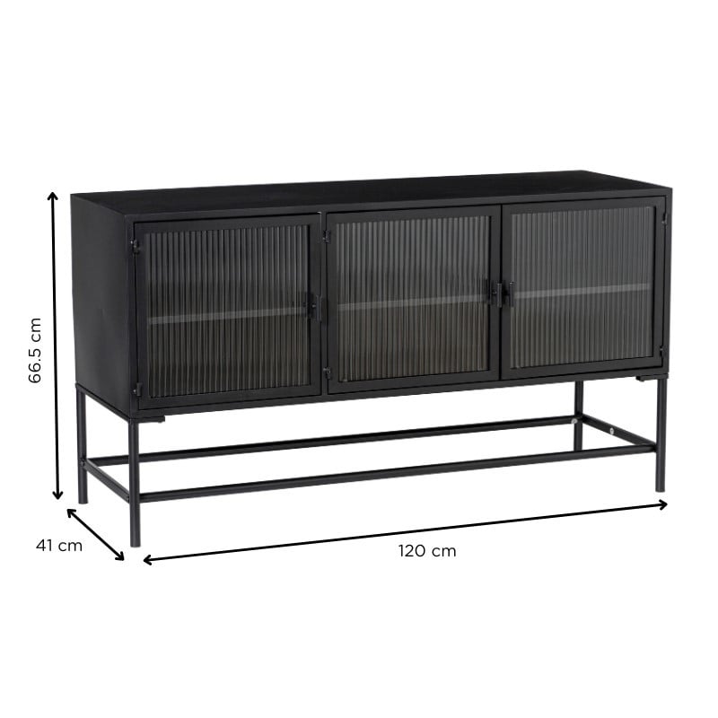 Dressoir Memphis - 66.5x120x41 cm