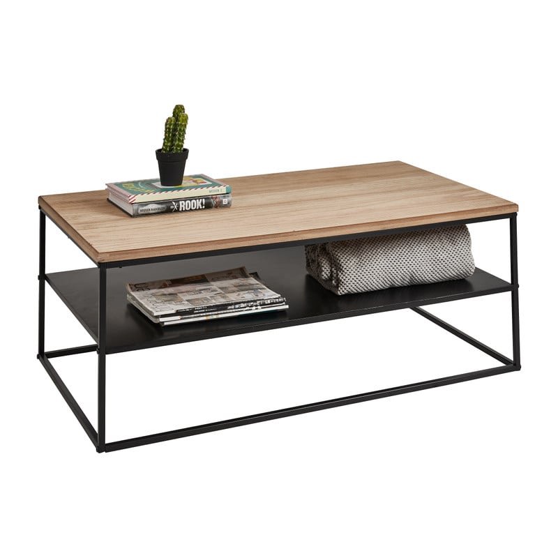 Salontafel Gijs - naturel - 100x60x38 cm