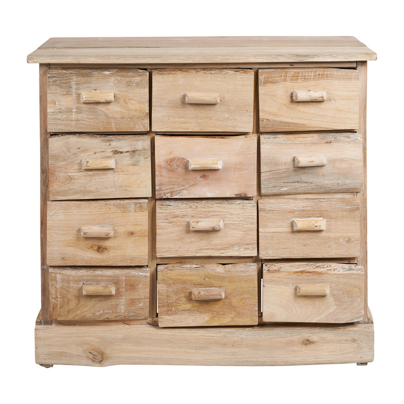 Ladekast Bruno - 12 laden - 86x38x88 cm 