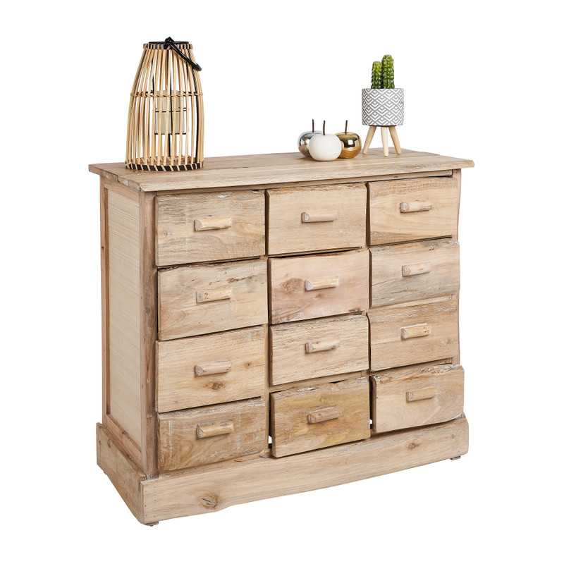 Ladekast Bruno - 12 laden - 86x38x88 cm 
