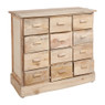 Ladekast Bruno - 12 laden - 86x38x88 cm 