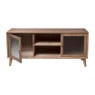 Tv kast vintage - bruin - 53x120x38.5 cm