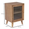 Nachtkastje vintage - bruin - 59.5x35.5x40 cm