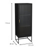 Kast Memphis - 1 deur - 110x35.5x40 cm