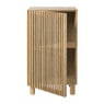 Kast Japandi met deur - bruin - 80x45x33 cm