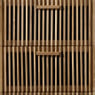 Smalle kast Japandi met 5 lades- bruin - 108x40x31 cm