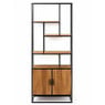 Vakkenkast Charlie met deuren - 170x73x33 cm