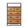 Kast Charlie met 5 laden - 110x70x40 cm