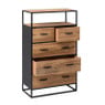 Kast Charlie met 5 laden - 110x70x40 cm