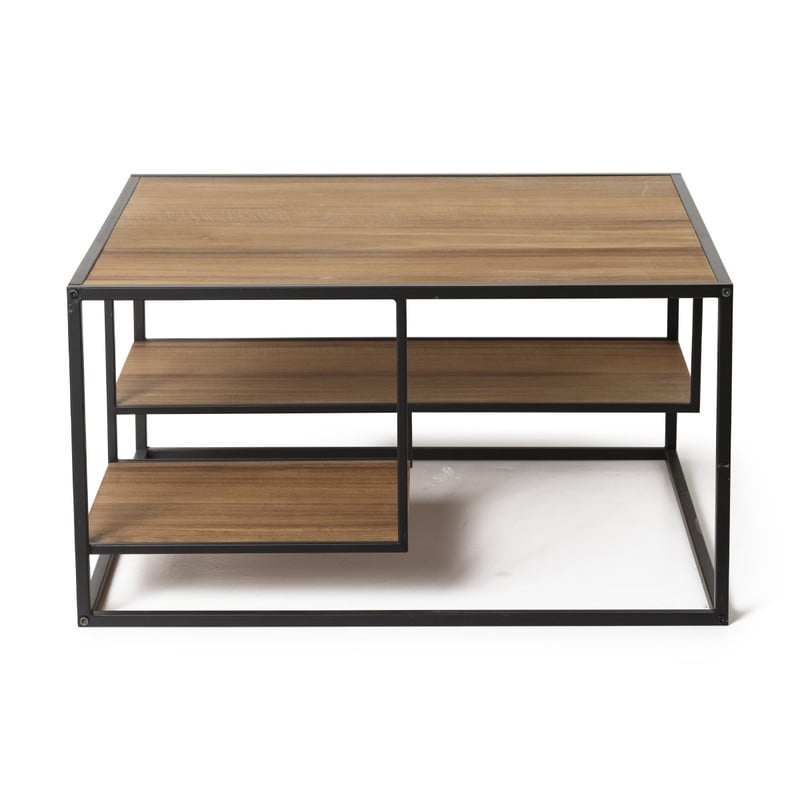 Salontafel Charlie - vierkant - 40x75x75 cm