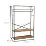 Kledingkast Charlie - 170x110x40 cm
