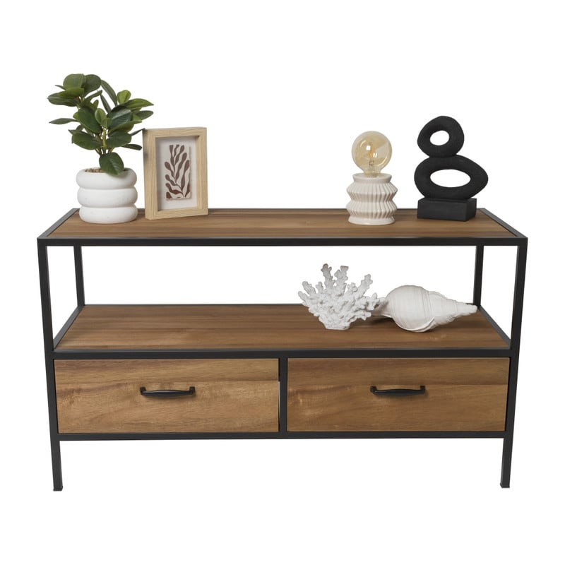 Tv meubel Charlie met 2 laden - 50x90x35 cm