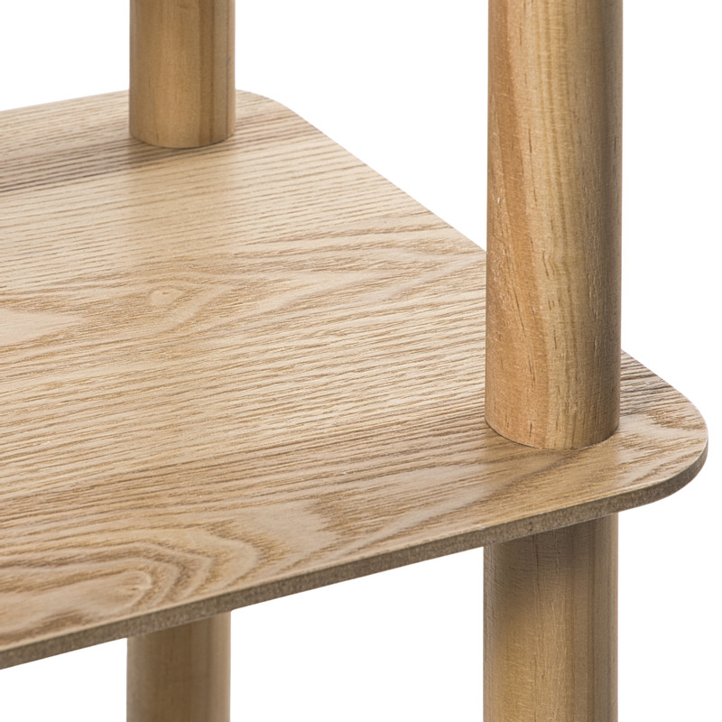 Boekenkast Scandi - naturel - 140x80x30 cm