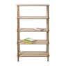 Boekenkast Scandi - naturel - 140x80x30 cm