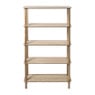 Boekenkast Scandi - naturel - 140x80x30 cm