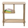 Vakkenkast Scandi laag - naturel - 75x75x30 cm