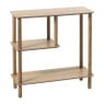 Vakkenkast Scandi laag - naturel - 75x75x30 cm